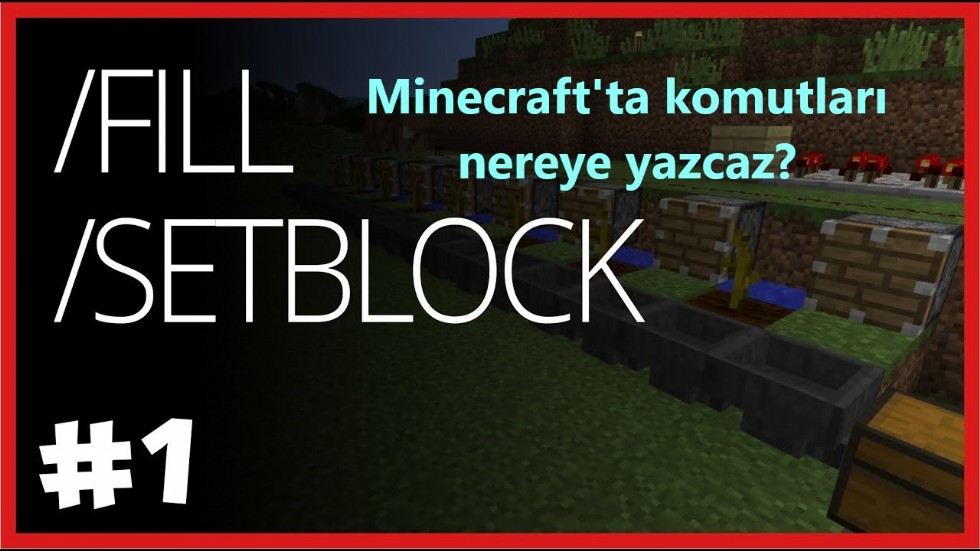 Minecraft'ta komutları nereye yazcaz?